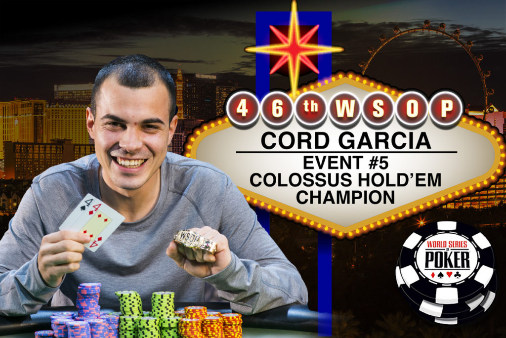 Cord Garcia, campeão do Colossus I