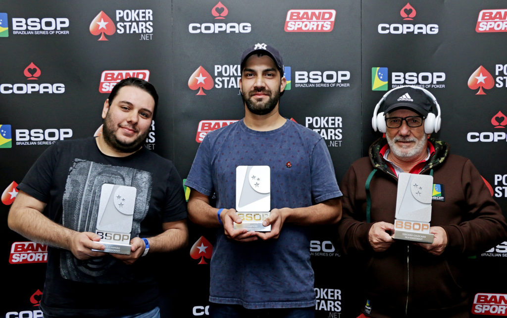 Pódio NLH Knockout Freezout - BSOP SP