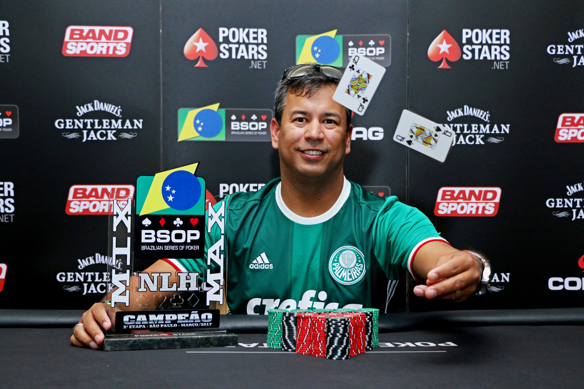 Rogério Correia - Campeão Mix Max - BSOP SP 1