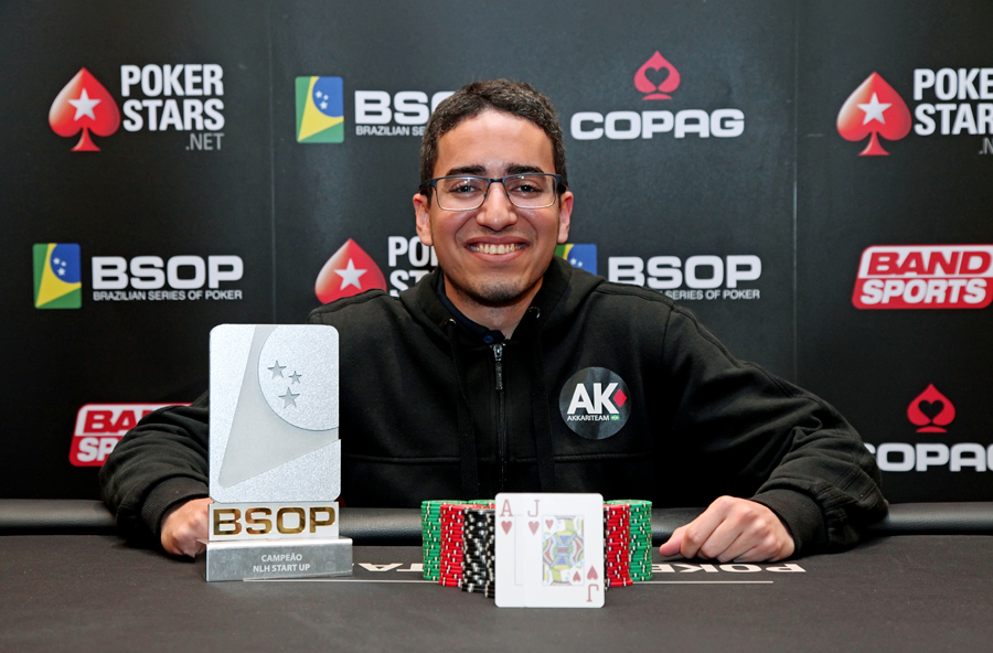 Hugo Marcelo - Campeão Start Up - BSOP100