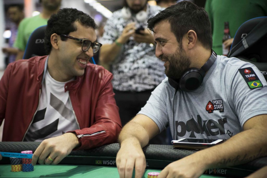 Rafael Moraes e André Akkari - WSOP Brazil