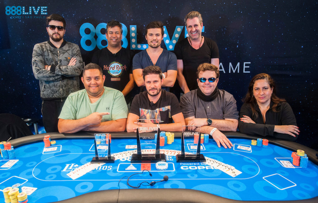 Mesa Final High Roller - 888Live São Paulo