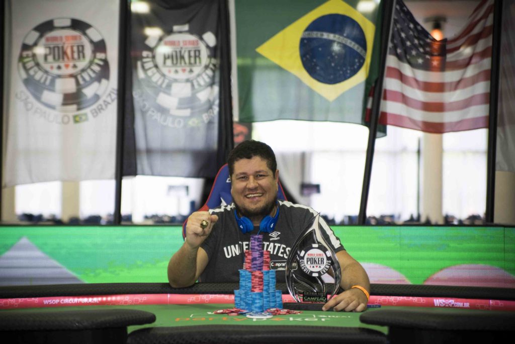 Jeferson Costa - Campeão Extra Life - WSOP Brazil