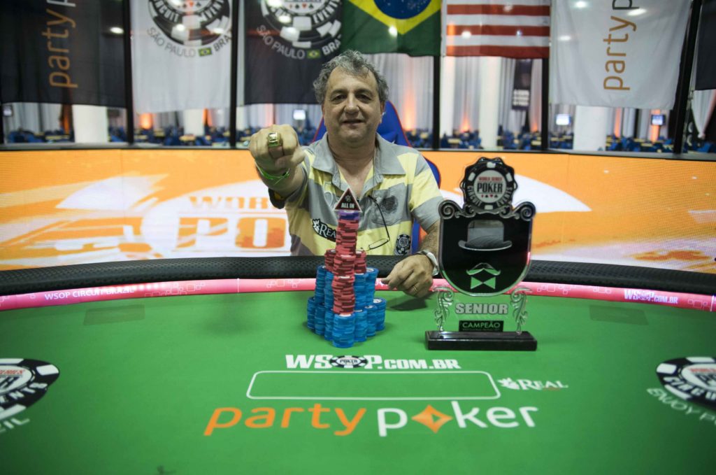 Lidison Aranha - Campeão Seniors - WSOP Brazil