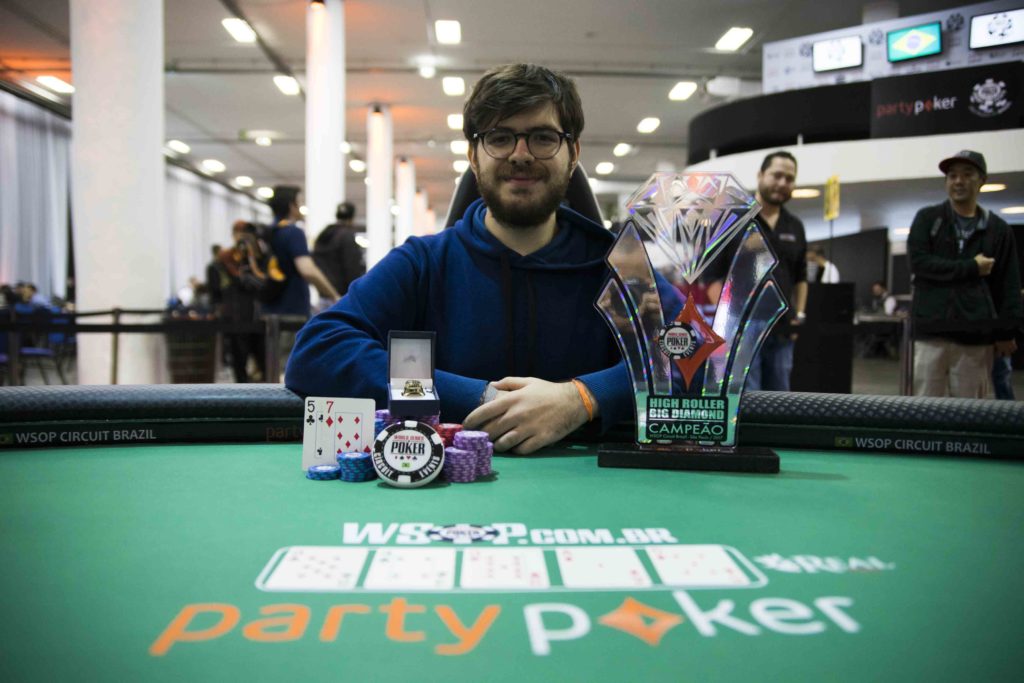 Thiago Crema - Campeão High Roller - WSOP Brazil