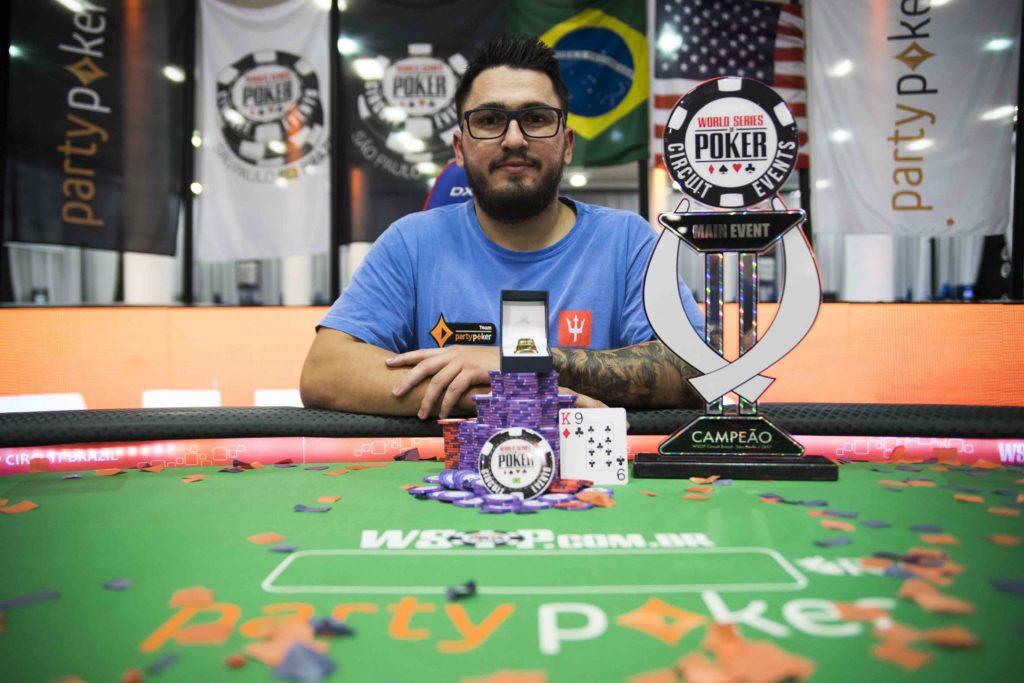 Andrew Zeus - Campeão Main Event - WSOP Brasil