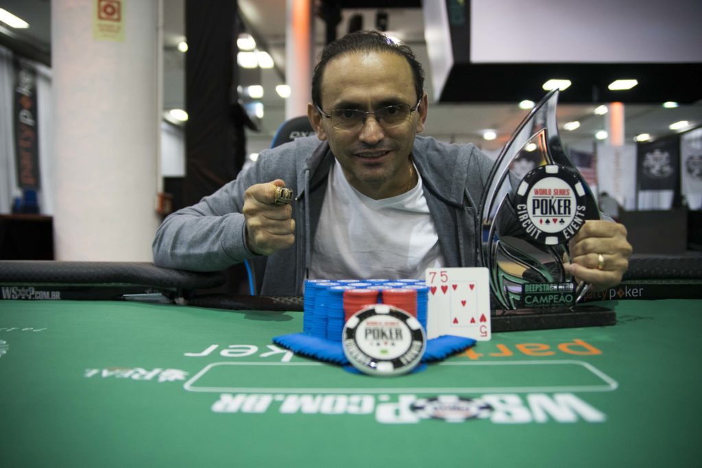 Oderlândio Moura - Campeão Deepstack Hero - WSOP Brazil