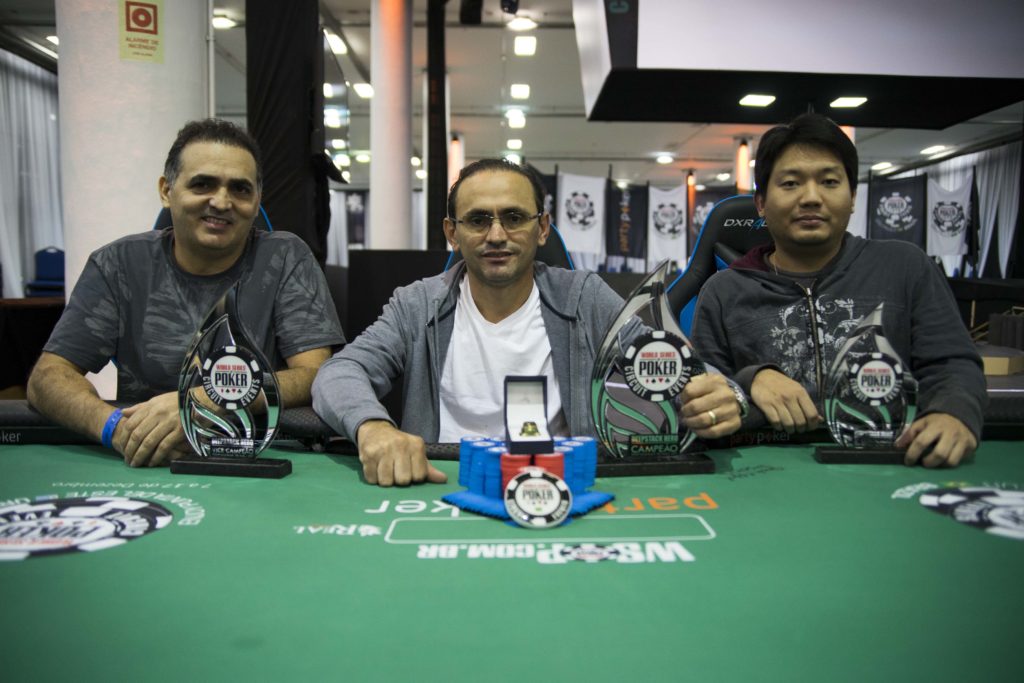 Pódio Deepstack Hero - WSOP Brazil