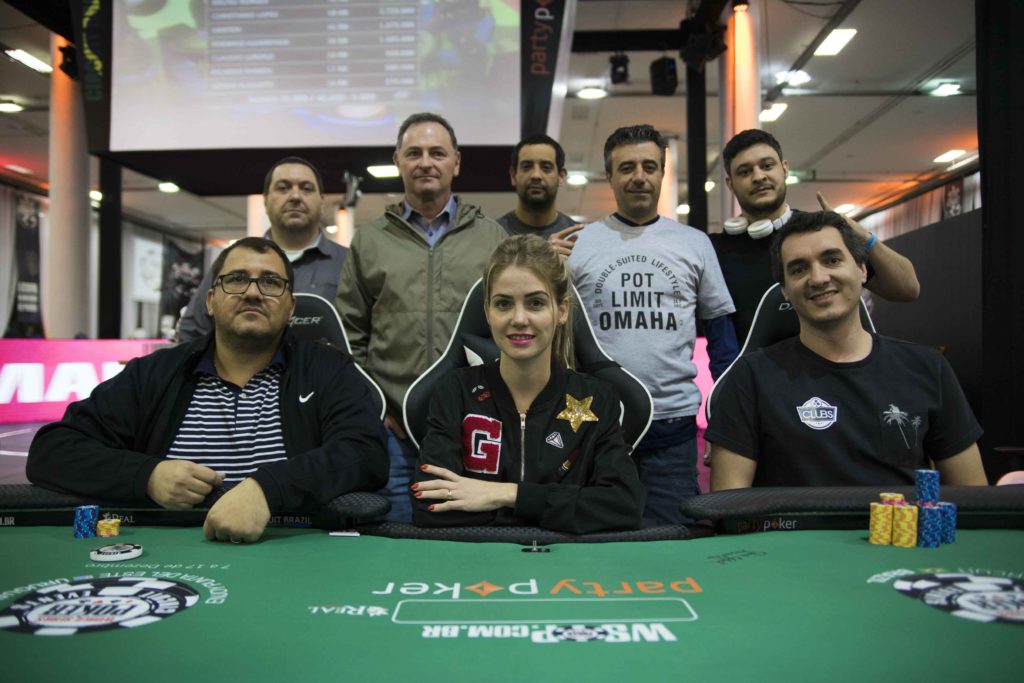 Mesa final PLO Dealer's Choice - WSOP Brazil