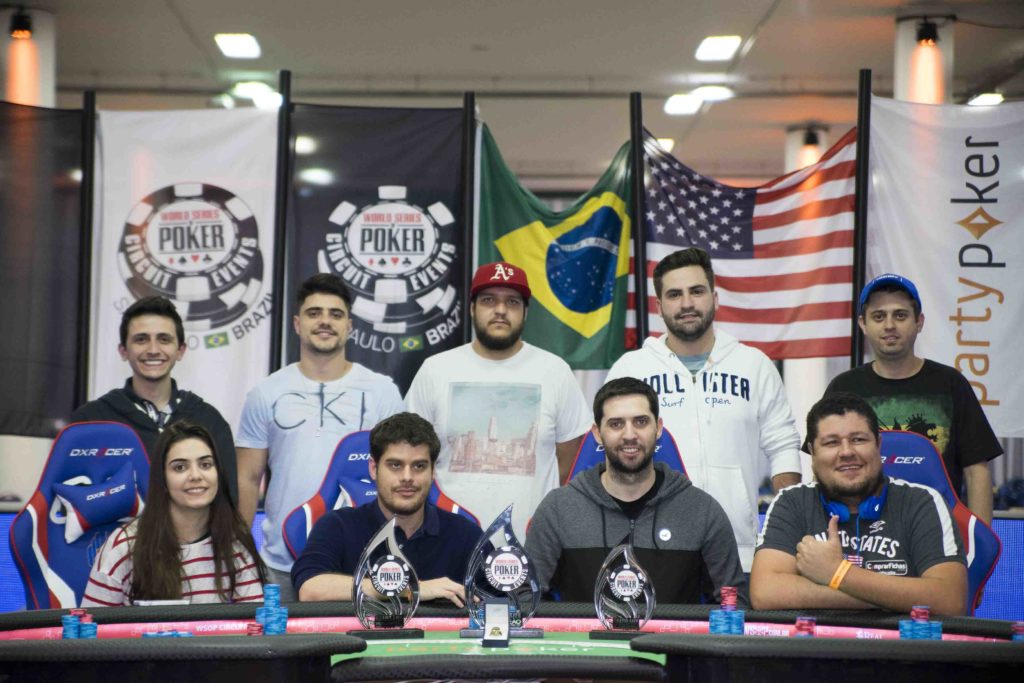 Mesa final Extra Life - WSOP Brazil