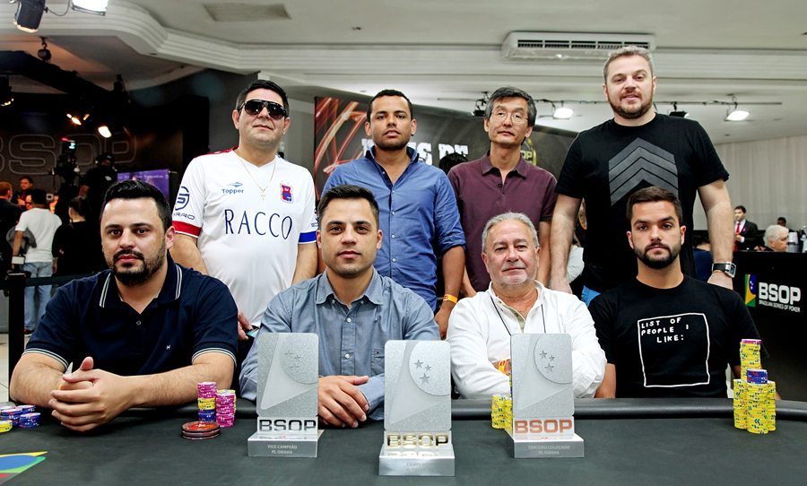 Mesa final - Pot Limit Omaha - BSOP Curitiba