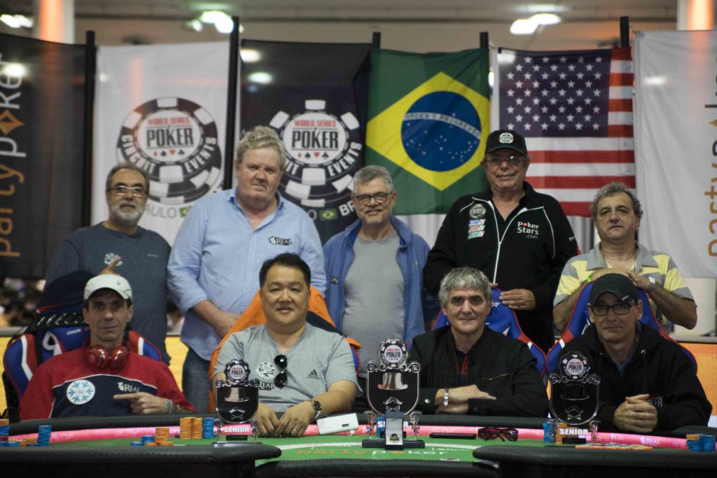 Mesa final Seniors - WSOP Brazil