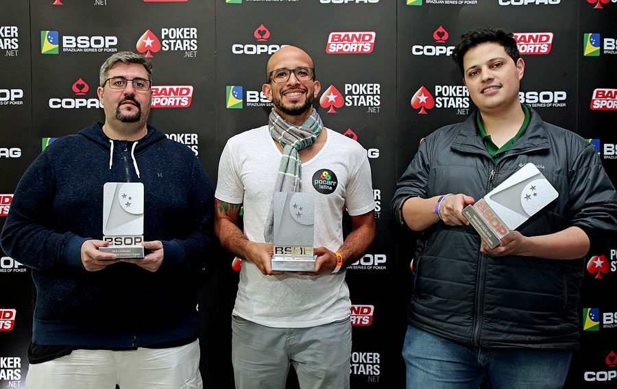 Pódio 6 Handed Turbo Bounty - BSOP Curitiba