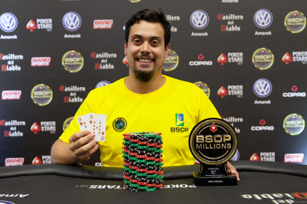 Guilherme Furlan - Campeão Mega Freeroll BSOP Millions