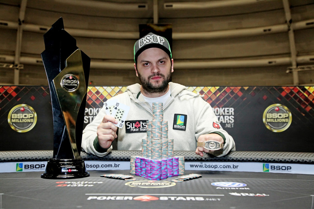 Saulo Sabioni - Campeão Main Event - BSOP Millions