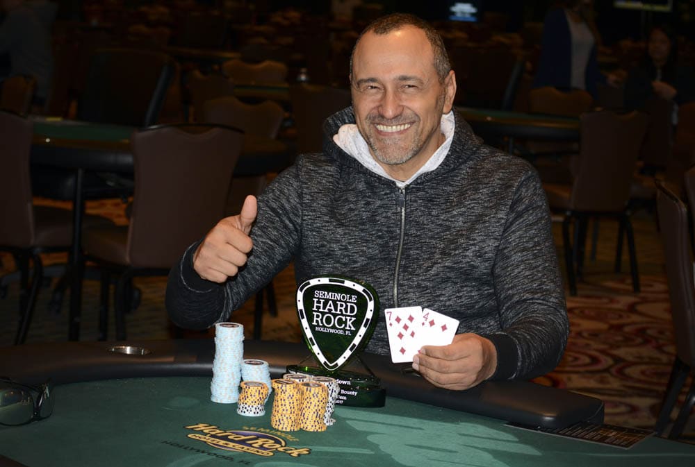 Josias Santos - Campeão Evento #12 Purple Chip Bounty - Seminole Hard Rock Poker