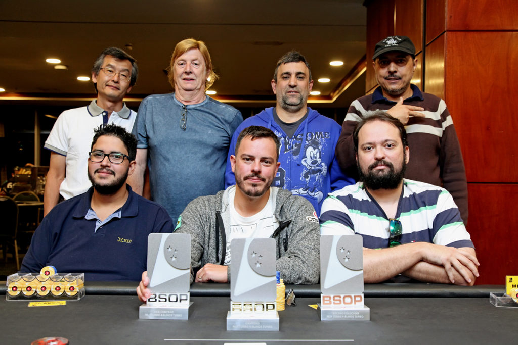 Mesa Final Turbo  4 blinds BSOP São Paulo