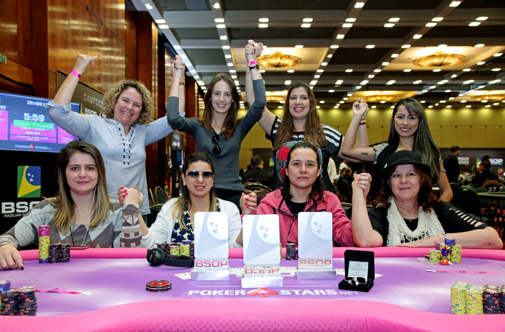 Mesa Final Ladies Event BSOP São Paulo