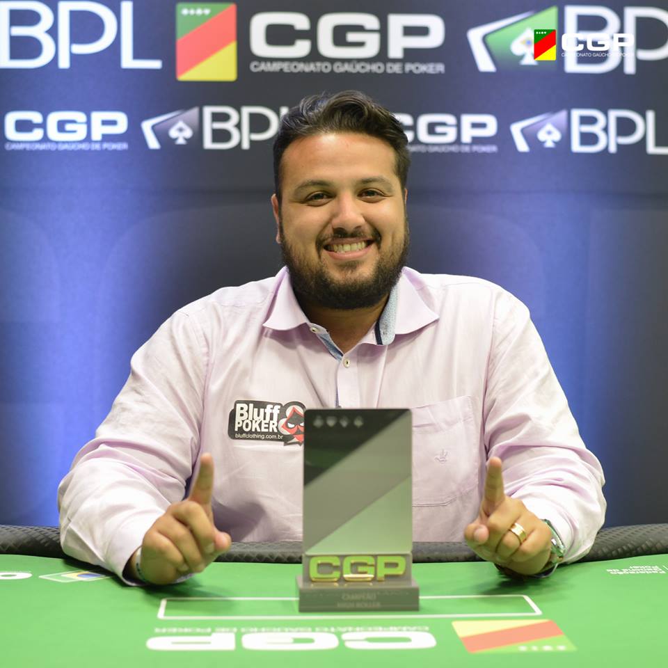 Kauê de Souza - Campeão High Roller CGP Porto Alegre 2018