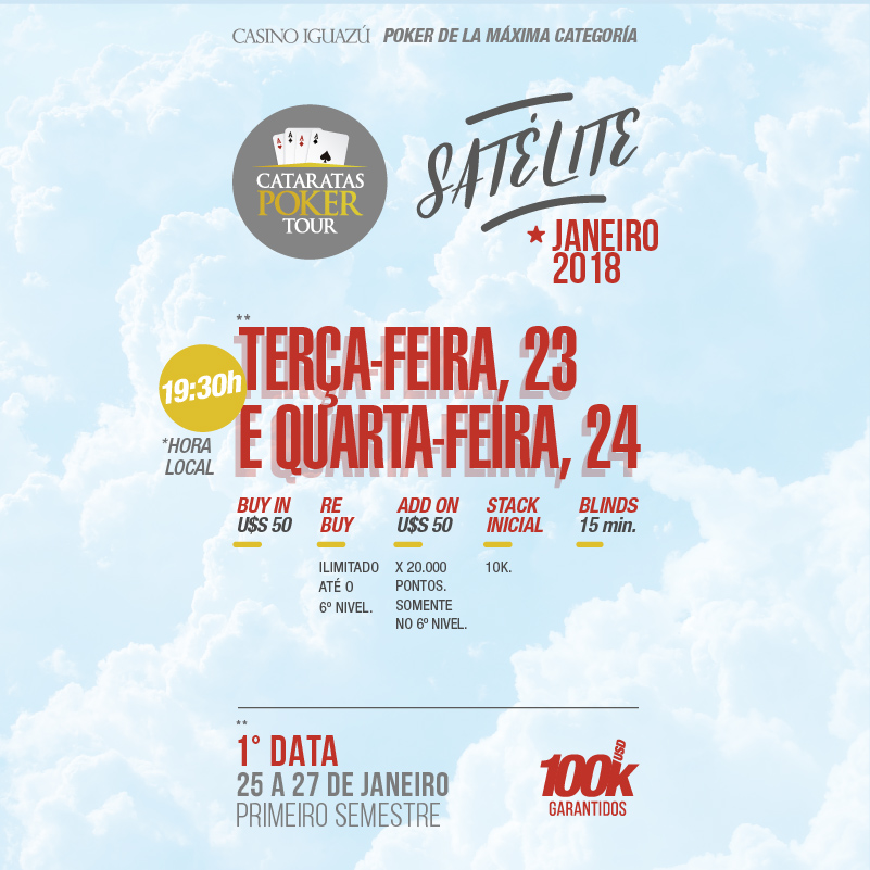 Satélite Cataratas Poker Tour