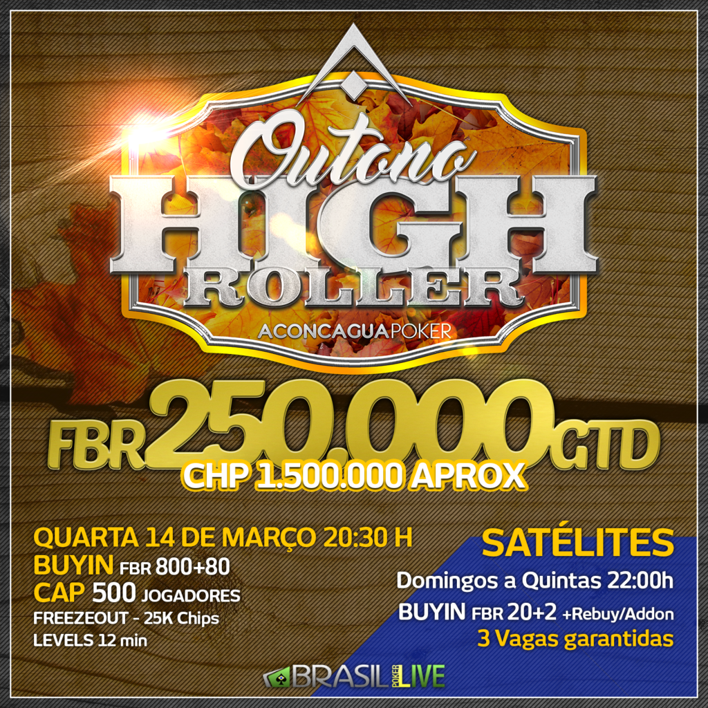 Outono High Roller - Brasil Poker Live