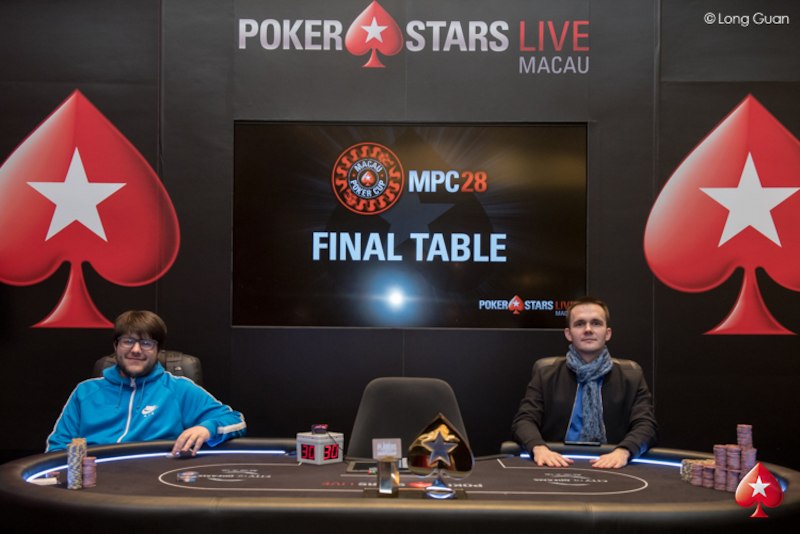 Raul Martinez e Mikita Badziakouski - High Roller Macau Poker Cup