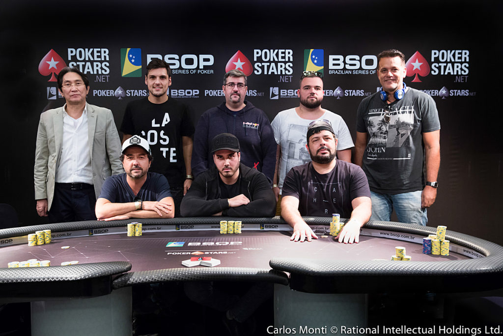 Mesa final Freeroll Diamond - BSOP Brasília