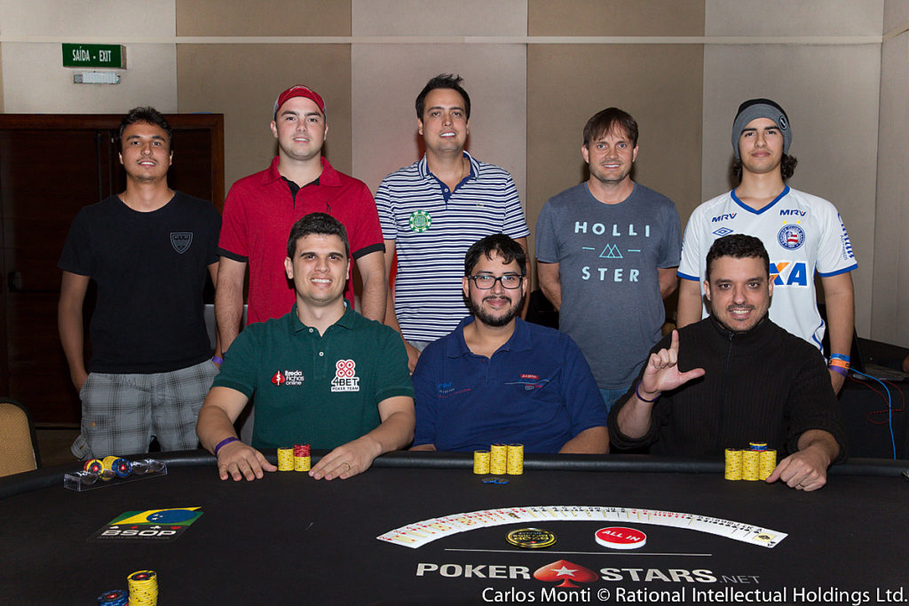 Mesa Final Turbo Big Ante BSOP Brasília