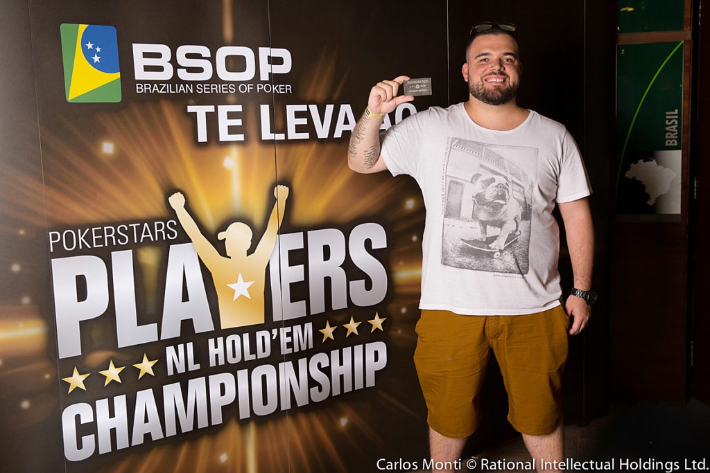 Pedro Padilha - Campeão Freeroll Diamond - BSOP Brasília