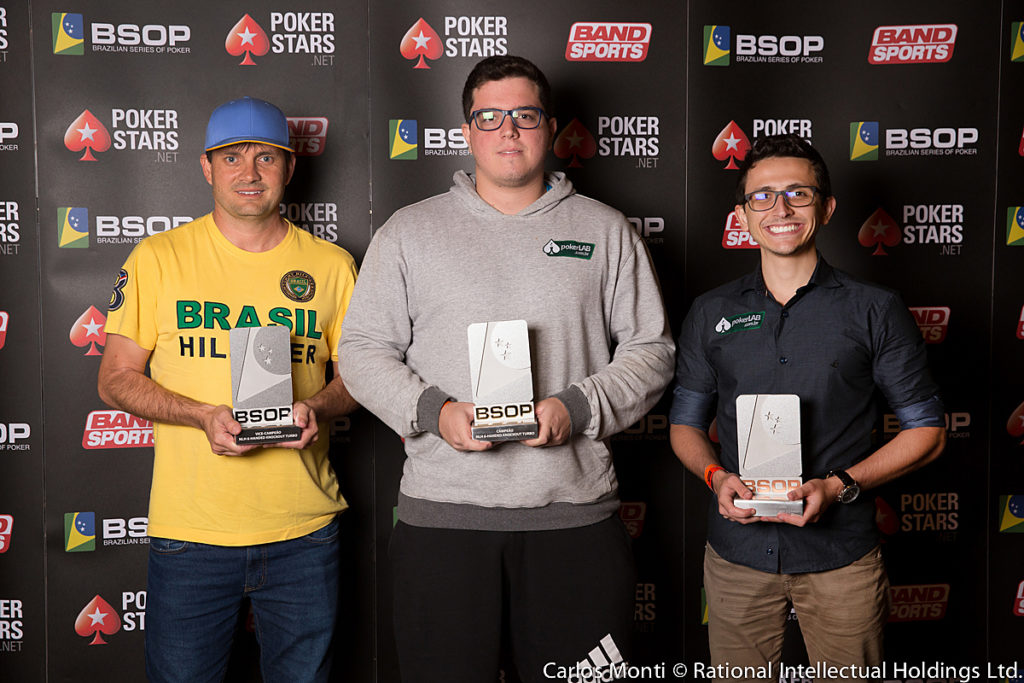 Pódio 6-Handed Turbo Knockout - BSOP Brasília