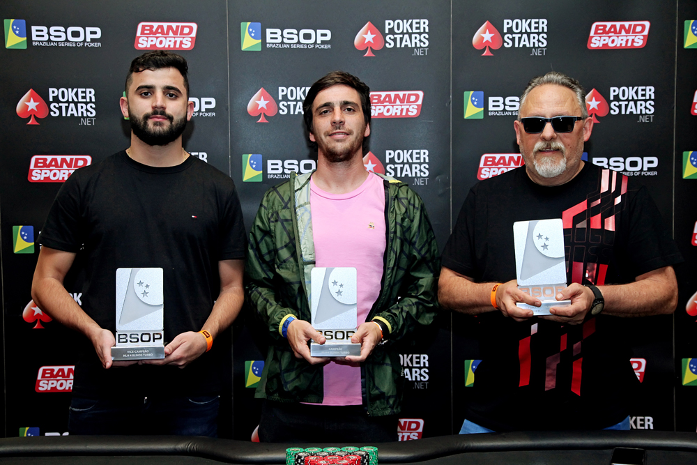 Finalistas Turbo 4 Blinds - BSOP Iguazu