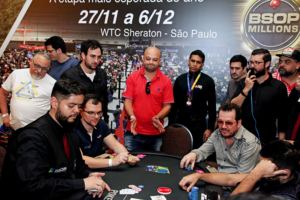 Samer Fahim - Bolha do Main Event - BSOP Iguazu