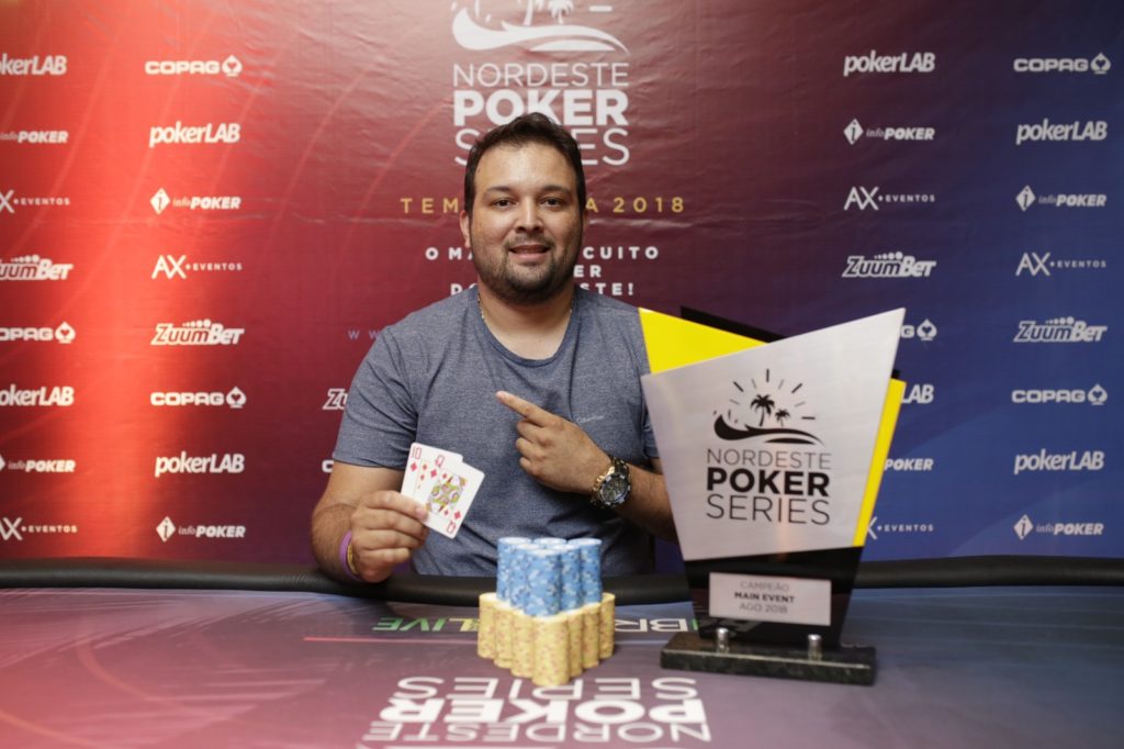 Jeferson Hugo campeão do Main Event do NPS Natal