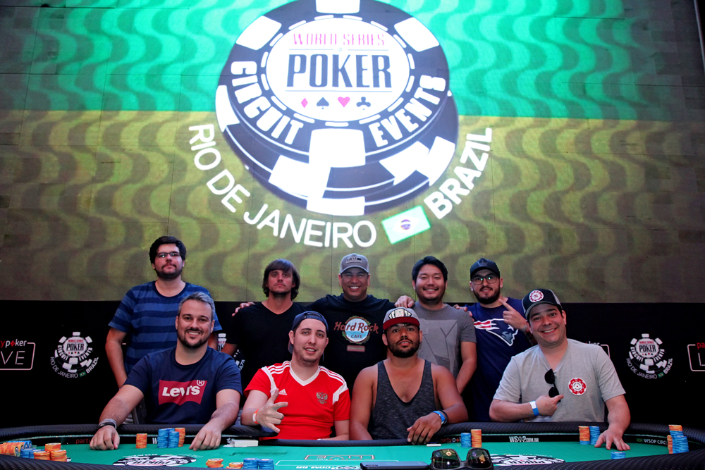 Mesa Final Big Challenger WSOP Brazil Rio