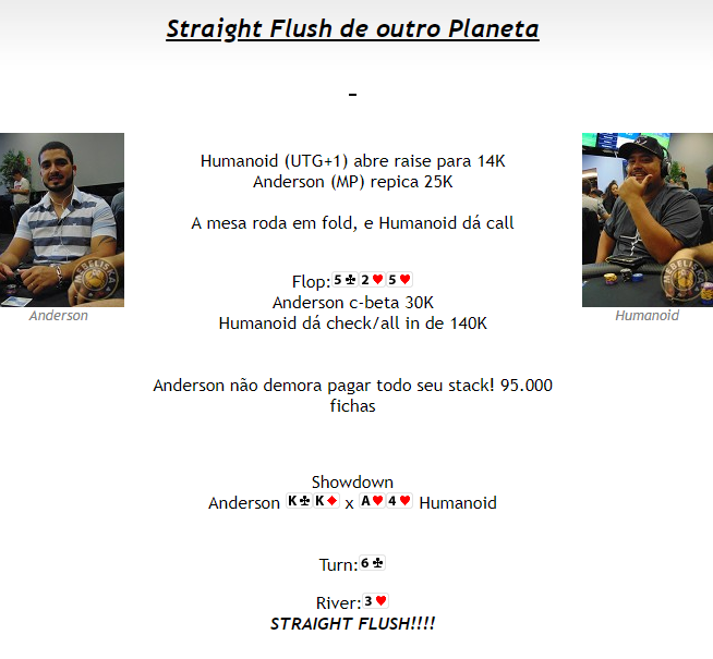 Straight Flush - H2 Club Campinas