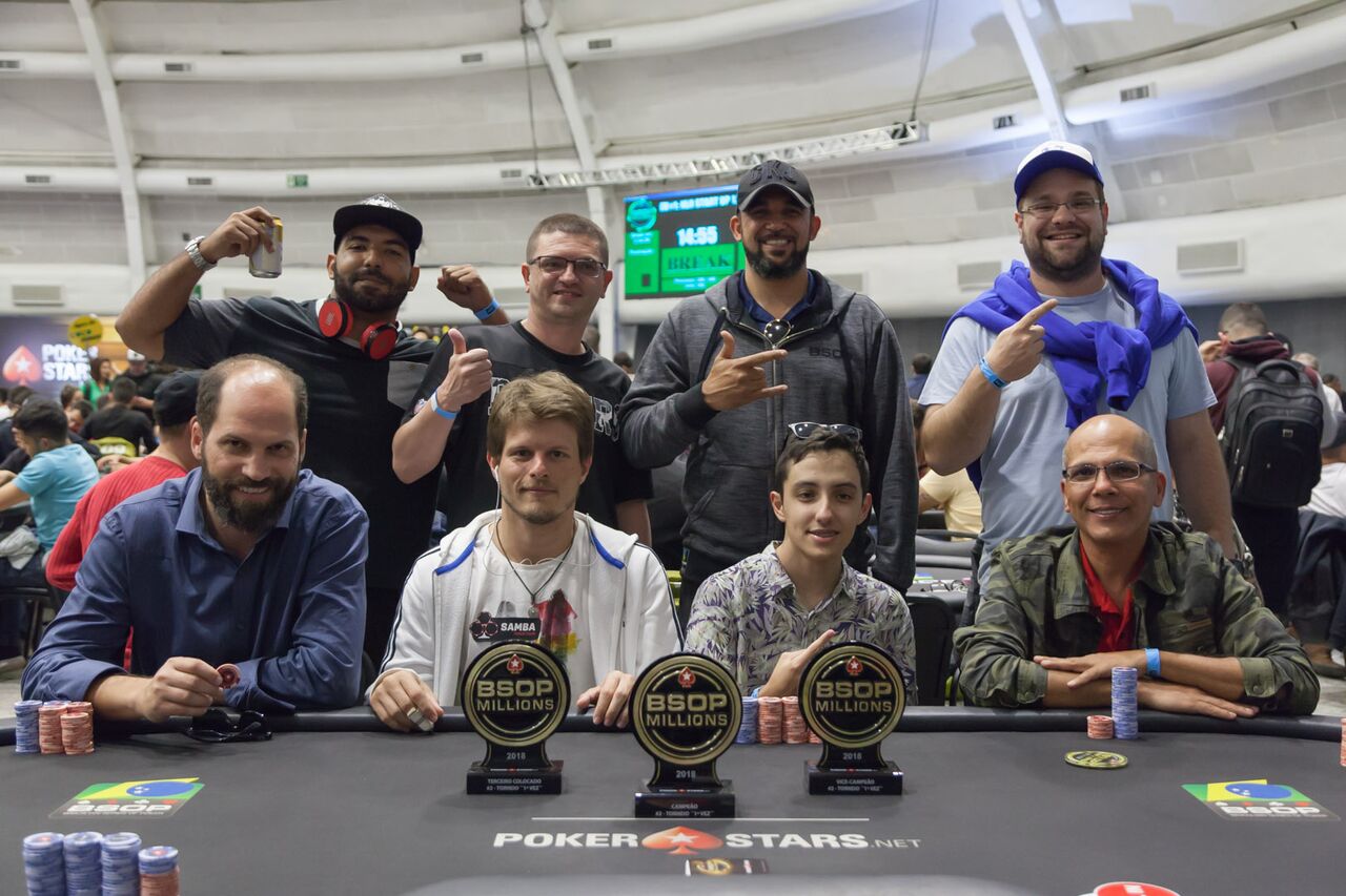 Mesa Final Primeira Vez - BSOP Millions