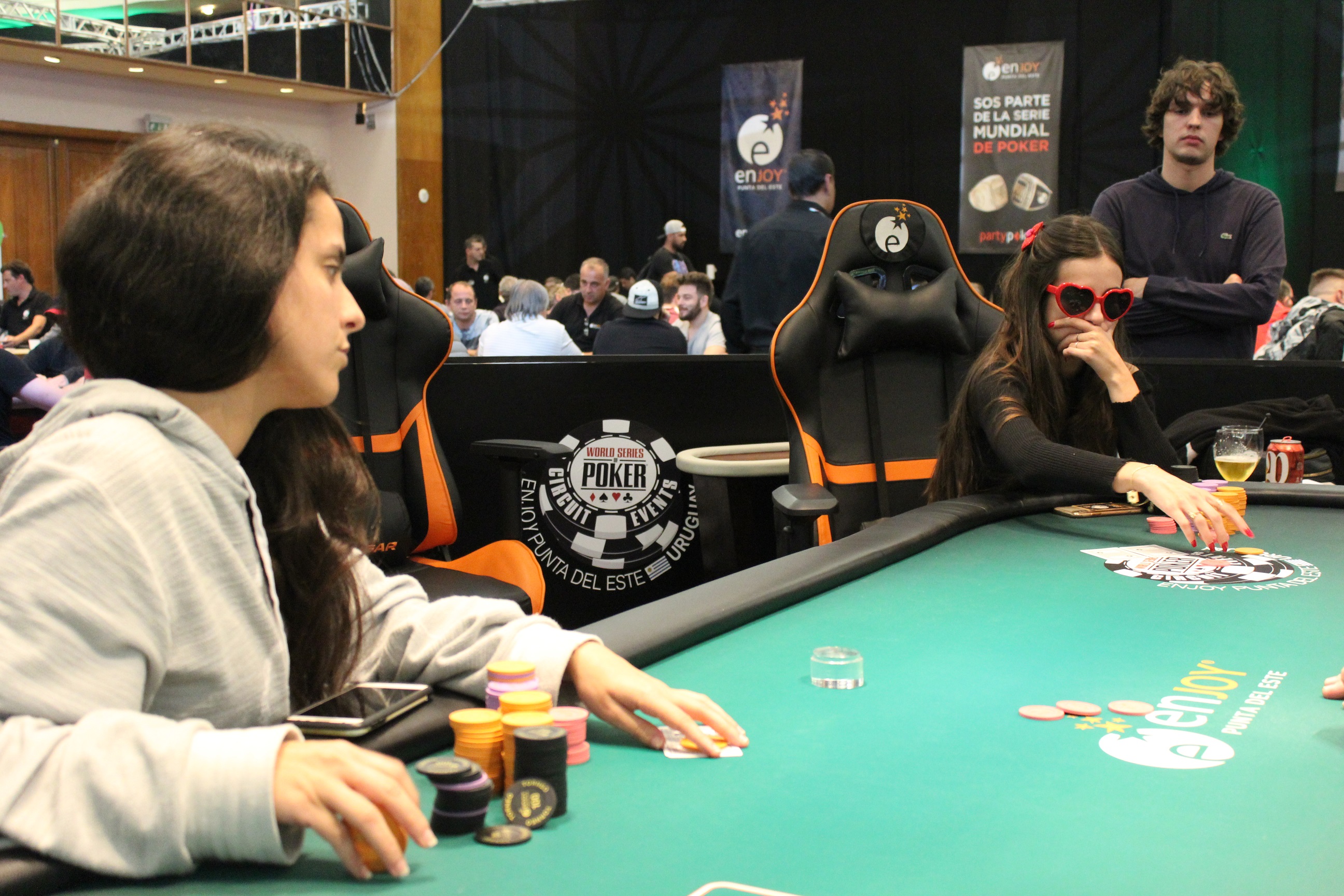 Nayara Rocha e Laura Cintra - WSOP Uruguai