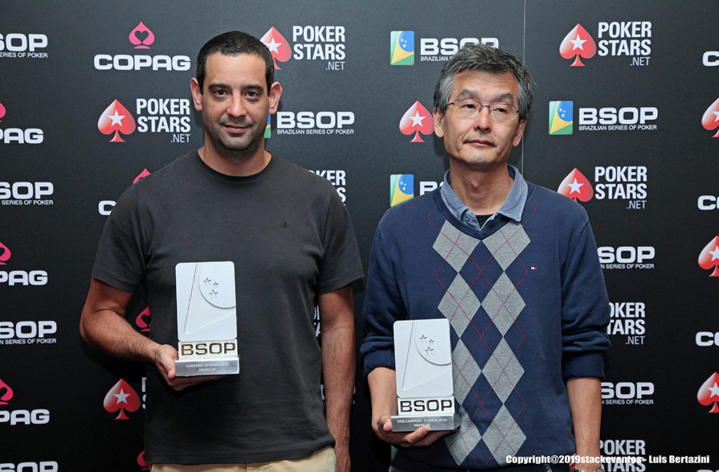 José Arenstein e Ricardo Nakamura - Heads-Up - BSOP São Paulo