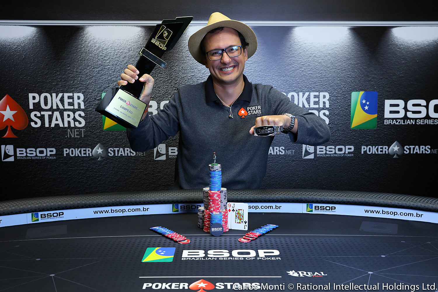 Guilherme Trevisan - Campeão Main Event BSOP Salvador