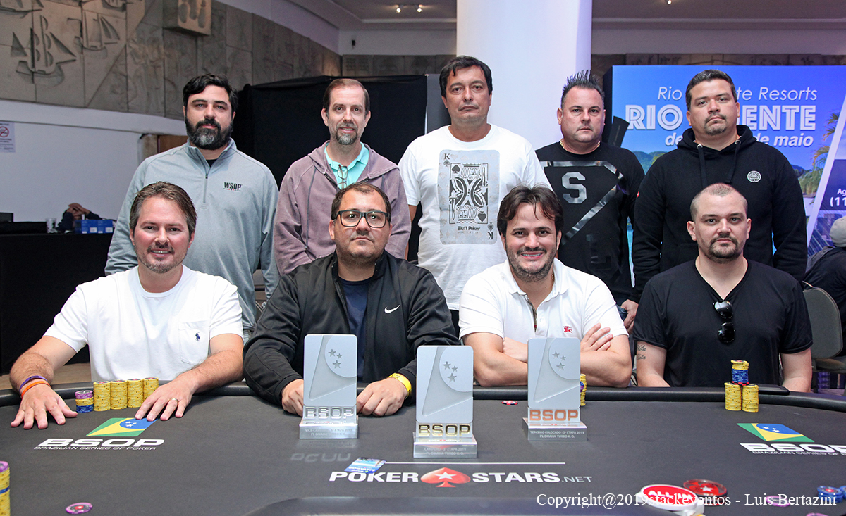 Mesa final PLO Turbo Knockout - BSOP São Paulo