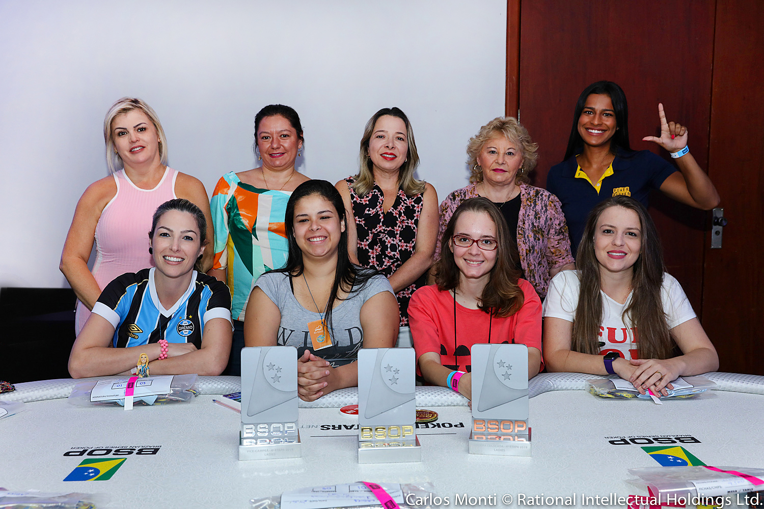 Mesa final do Ladies Event do BSOP Rio Quente