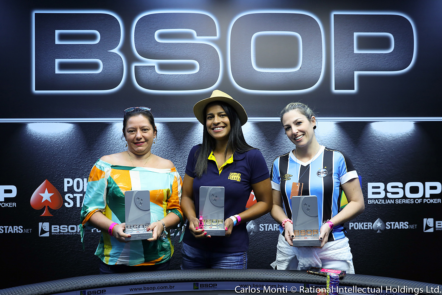 Finalistas do Ladies Event do BSOP Rio Quente