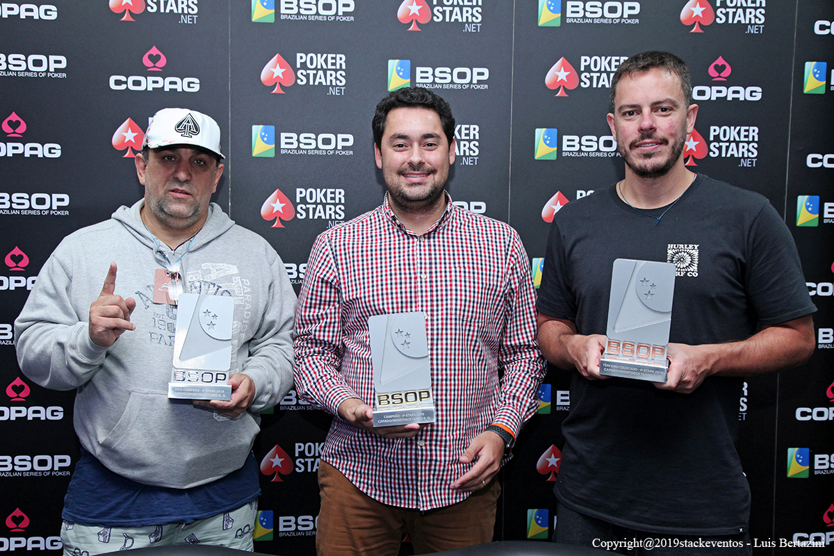 Finalistas do Short Deck do BSOP Rio Quente