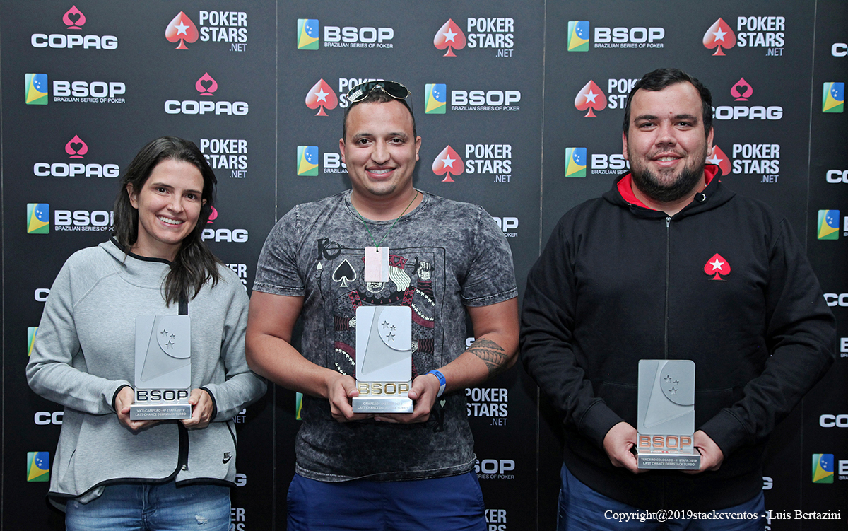 Finalistas do Last Chance do Deepstack Turbo do BSOP Rio Quente