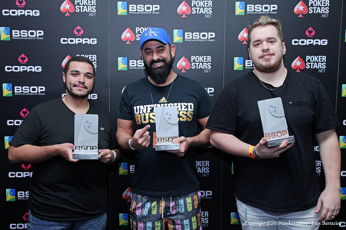 Finalistas do 1-Day High Roller do BSOP Rio Quente