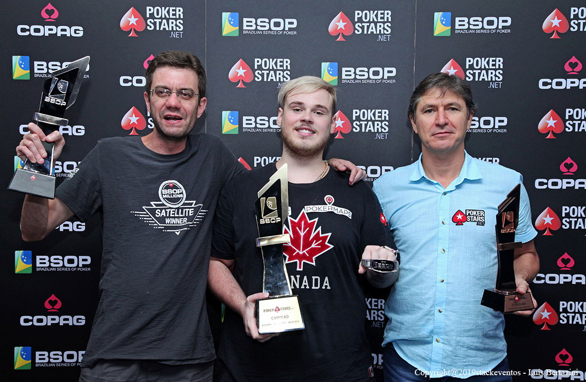 Finalistas do Main Event do BSOP Rio Quente