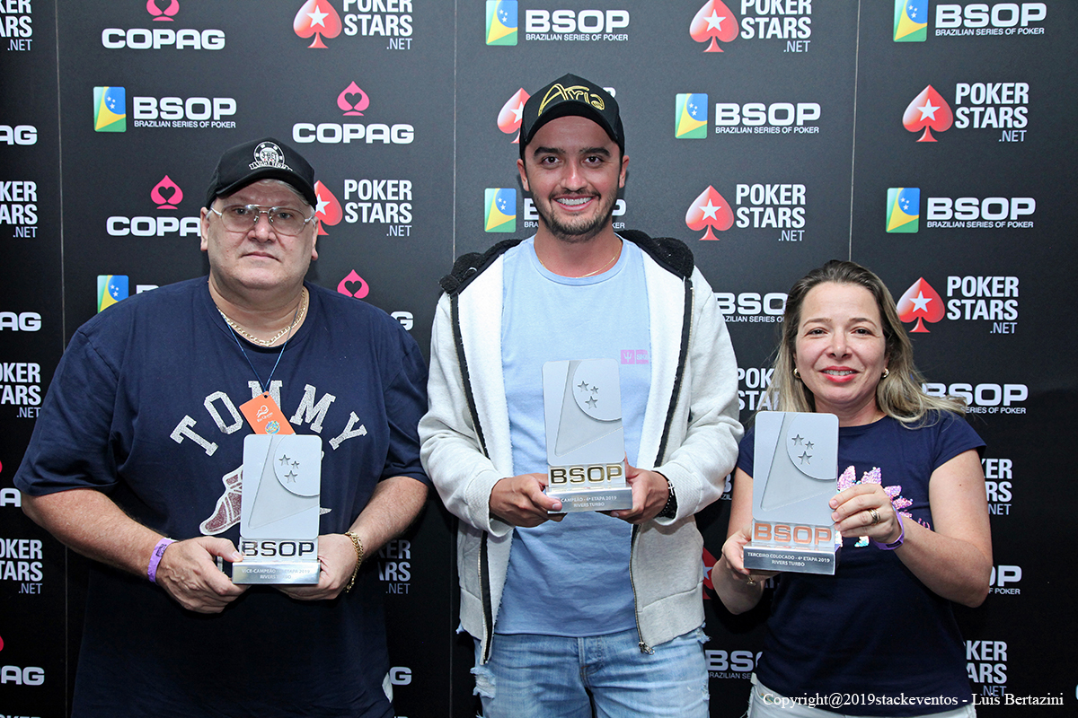 Finalistas do Rivers do BSOP Rio Quente