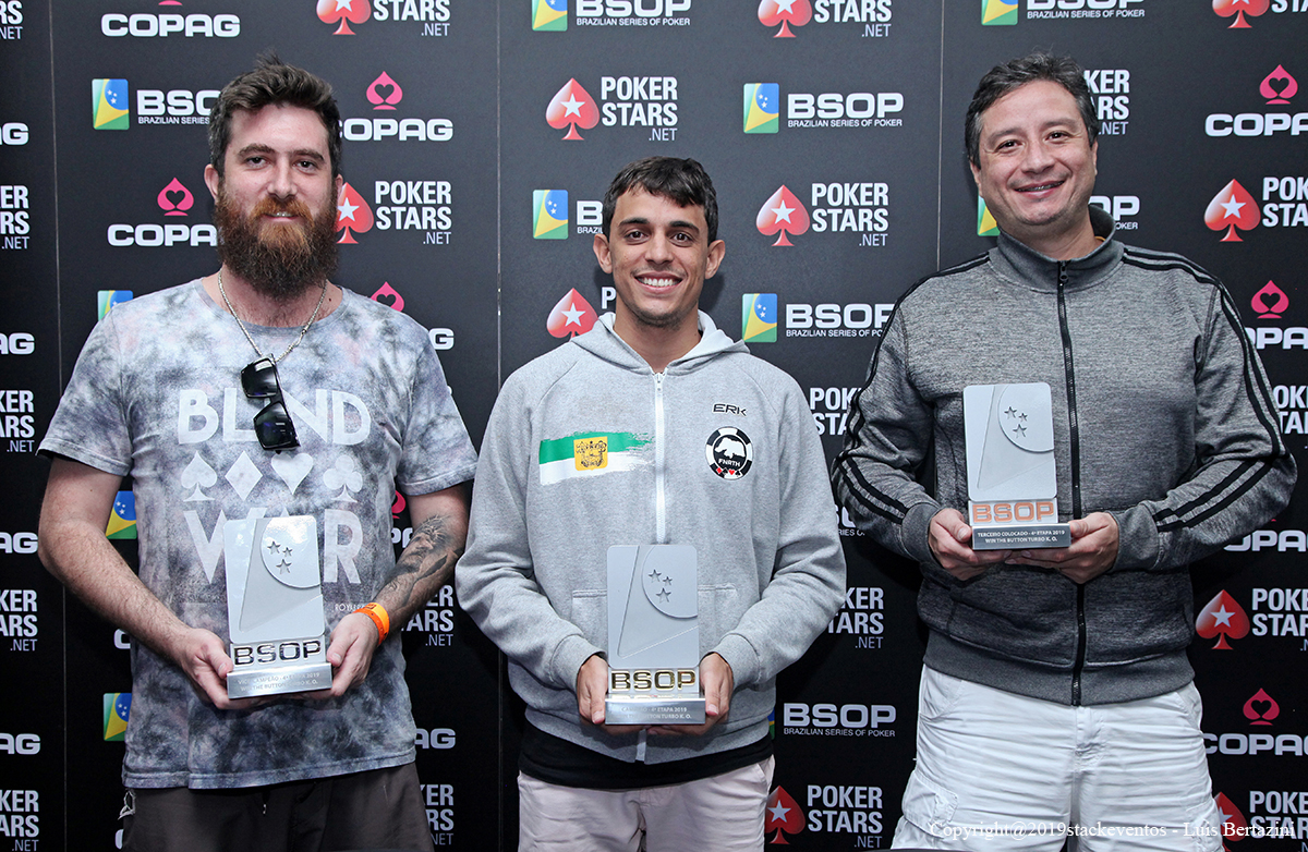 Finalistas do Win The Button do BSOP Rio Quente