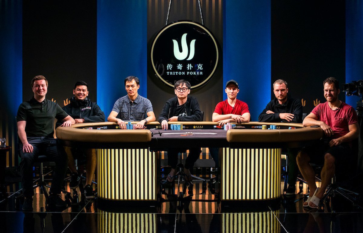 Mesa Final do Evento #6 da Triton Super High Roller Series