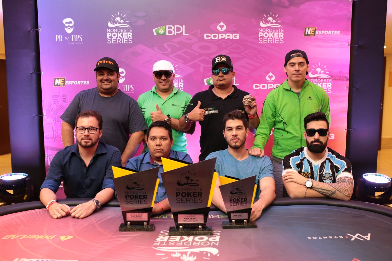 Mesa final do Main Event do NPS Fortaleza